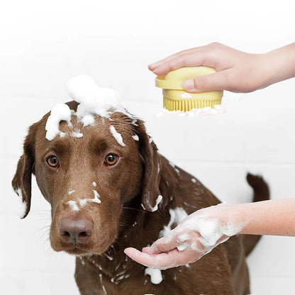 Cute Dog Bath Brush